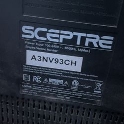 Scepter TV Model X50