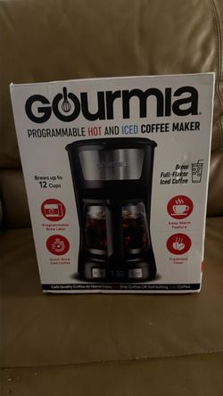 Gourmia Programmable Hot and Iced Coffee Maker