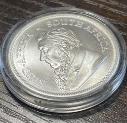 2025 South Africa 🇿🇦 “KRUGERRAND” 1oz SILVER Coin