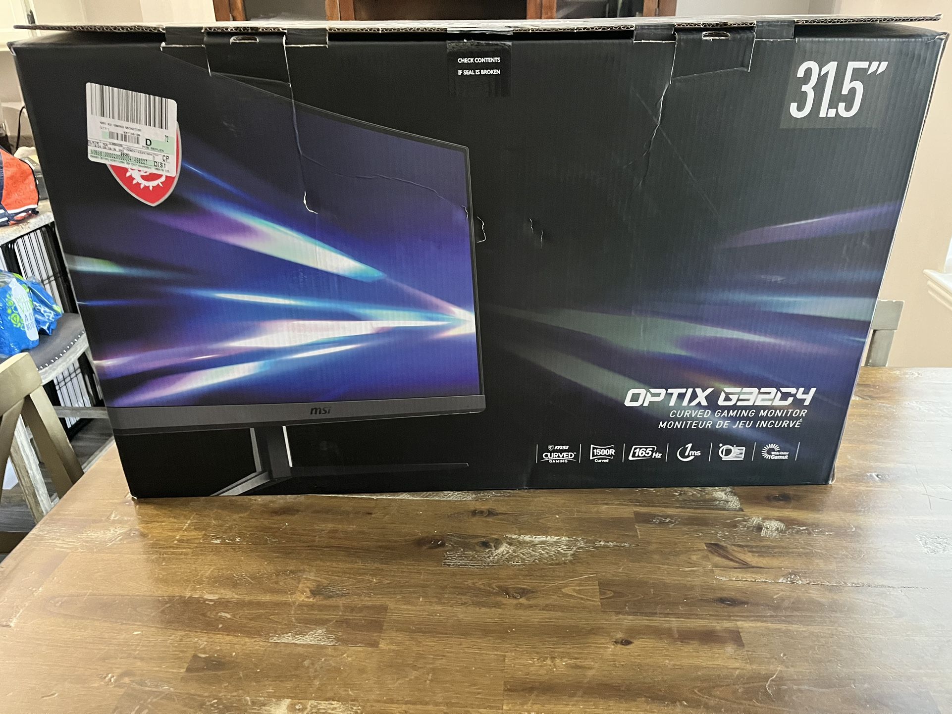 Curved Gaming Monitor OPTIX G32C4
