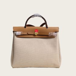 Handcrafted Herbag with Waxed Thread Stitching