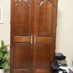 Designer Armoire For Clothing And Tv