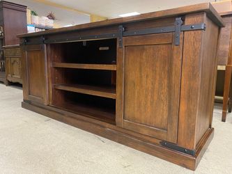 ASHLEY FURNITURE Budmore Rustic TV Stand