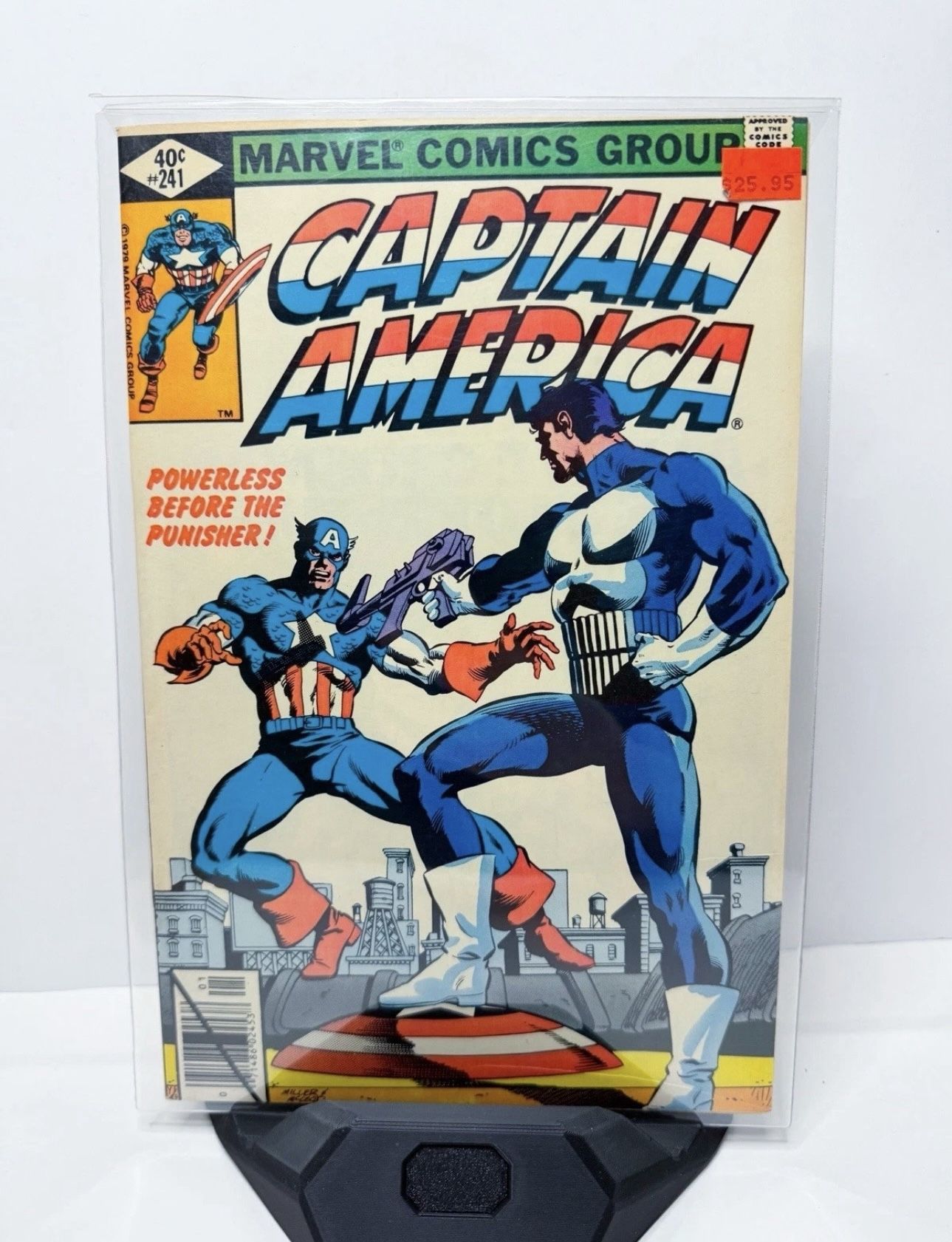 Captain America #241 Good / Fine Punisher Cover key appearance Marvel 1980 π