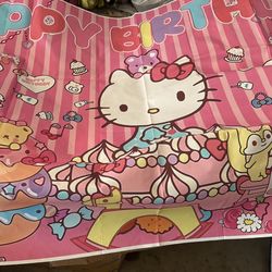 Hello Kitty Bday Banner