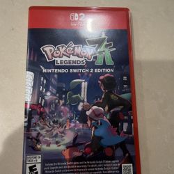Pokemon legends ZA nintendo switch 2