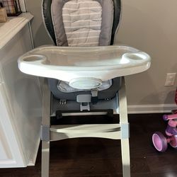 Ingenuity Boutique Collection 3-in-1 Wood High Chair, Bella Teddy
