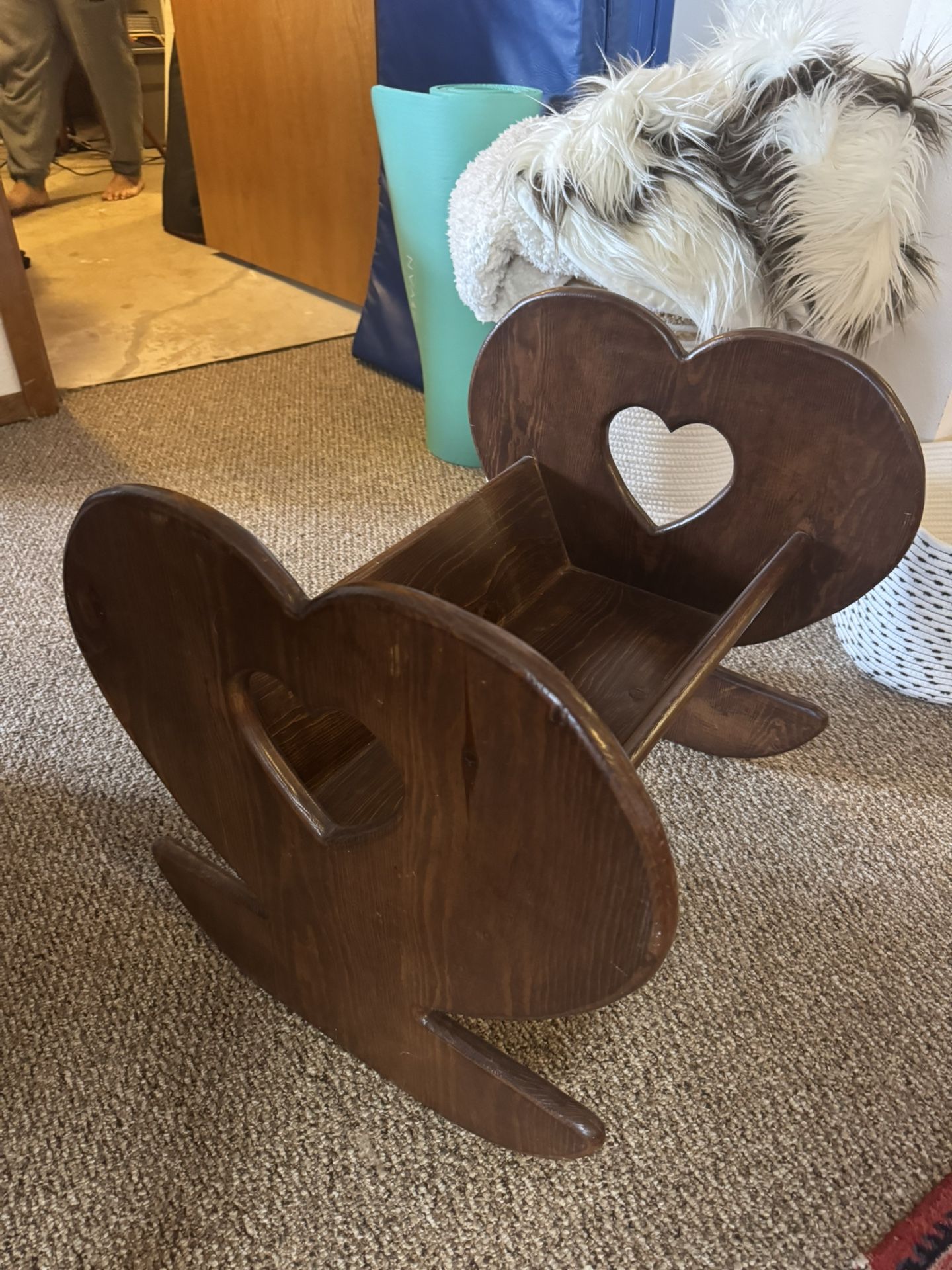 Antique Wooden Cradle – Beautiful Nursery or Display Piece