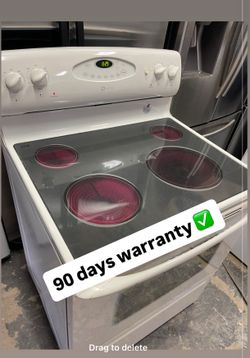 Maytag stove 90 days warranty ✅
