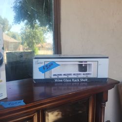 Wine Glass Rack Shelf 