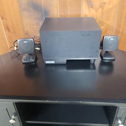 PC Subwoofer And Speakers 