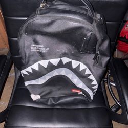 Black sprayground backpack