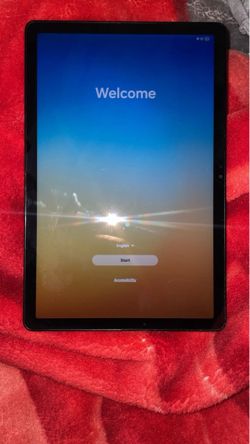 Samsung Galaxy Tab A9+ 5G for sale. Great condition, works perfectly. Tablet only, no charger included. $180 OBO.