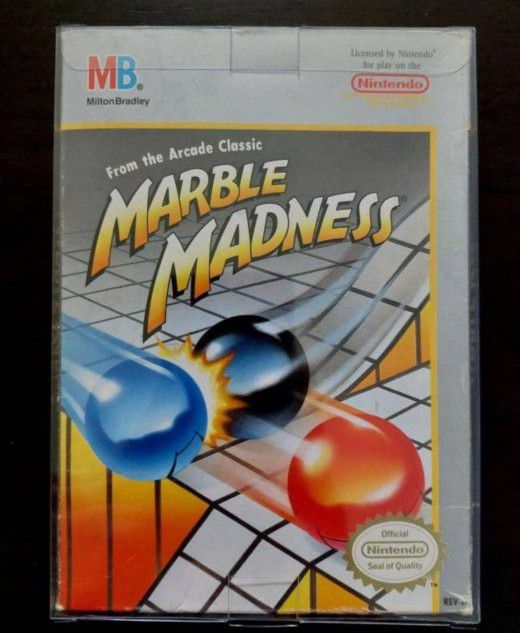 Nintendo Nes Marble Madness