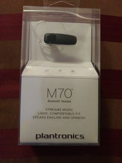 Bluetooth headset plantronics M70. Nuevo 60 Mejor ofert