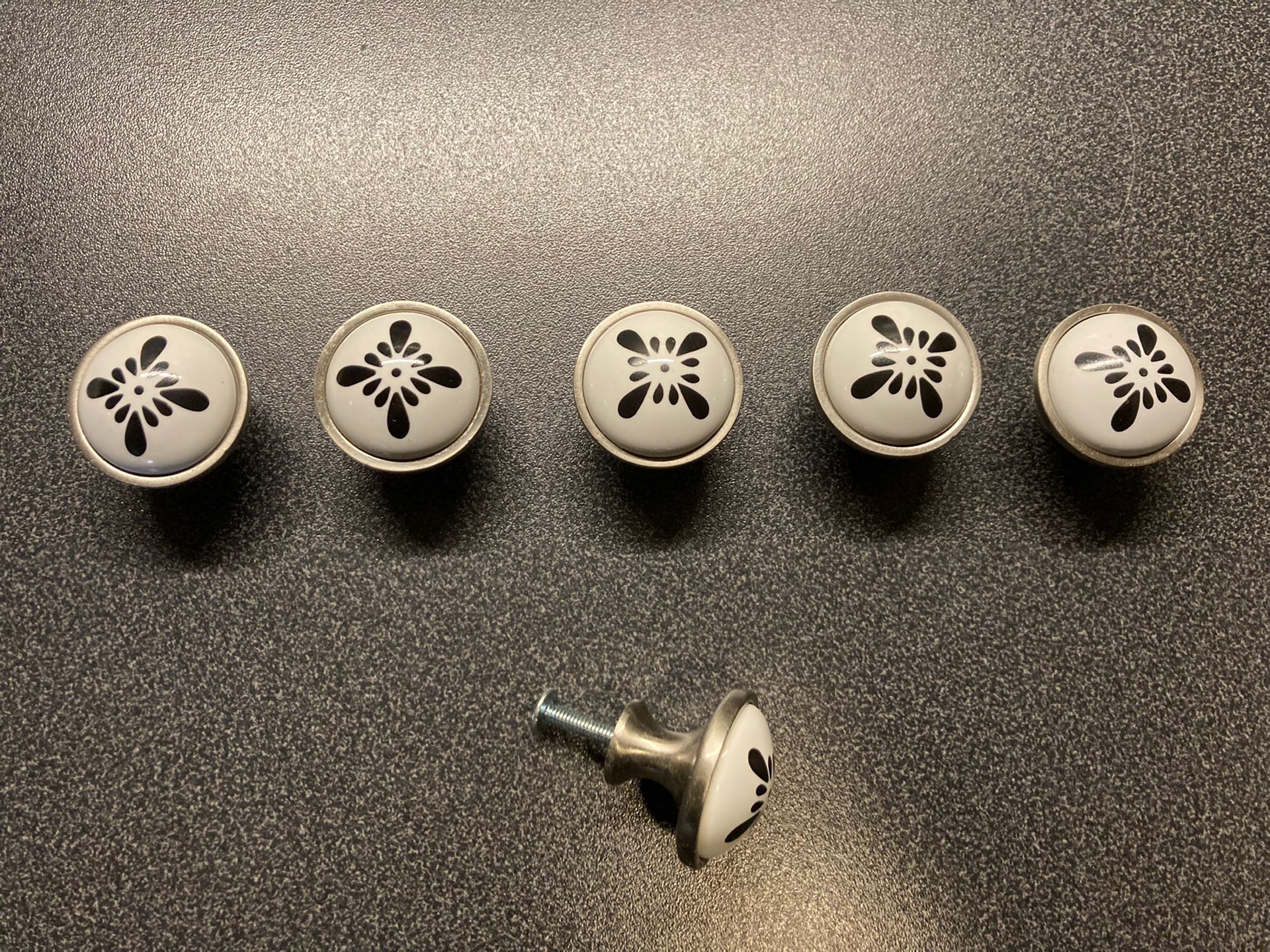 Set Of Six Cabinet Knobs 