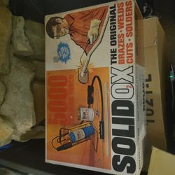 Vintage Sears Solid Ox Welding Kit With Original Box Vintage Antique Original