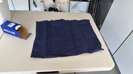 Navy Pillow Cases set of 2