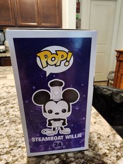 Collectible Steamboat Willie Funko number 24