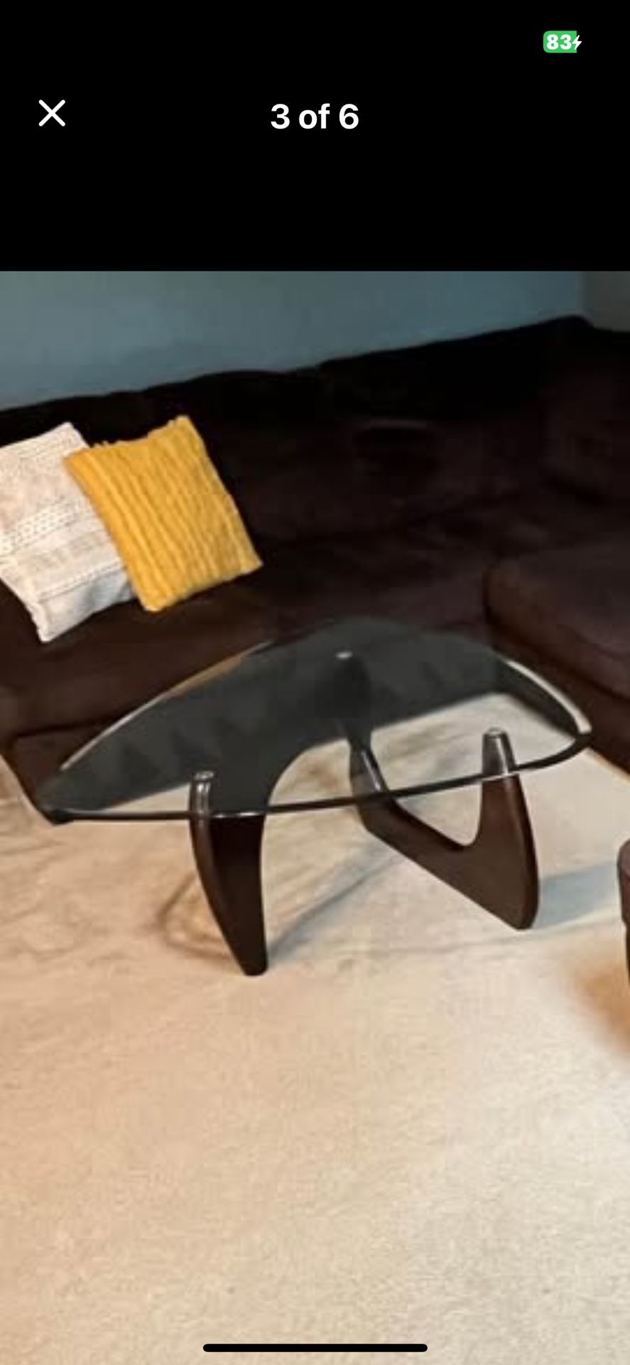 Ashley coffee table and end table set