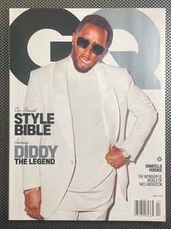 GQ Magazine April 2018 Diddy Cover