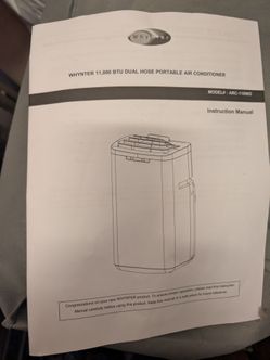 Dual Hose Air Conditioner Unit