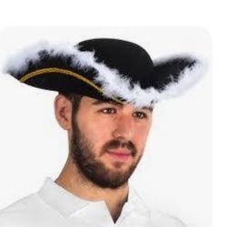 Halloween pirate tricorn hats