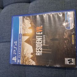 PS4 Game: Resident Evil 7 Biohazard