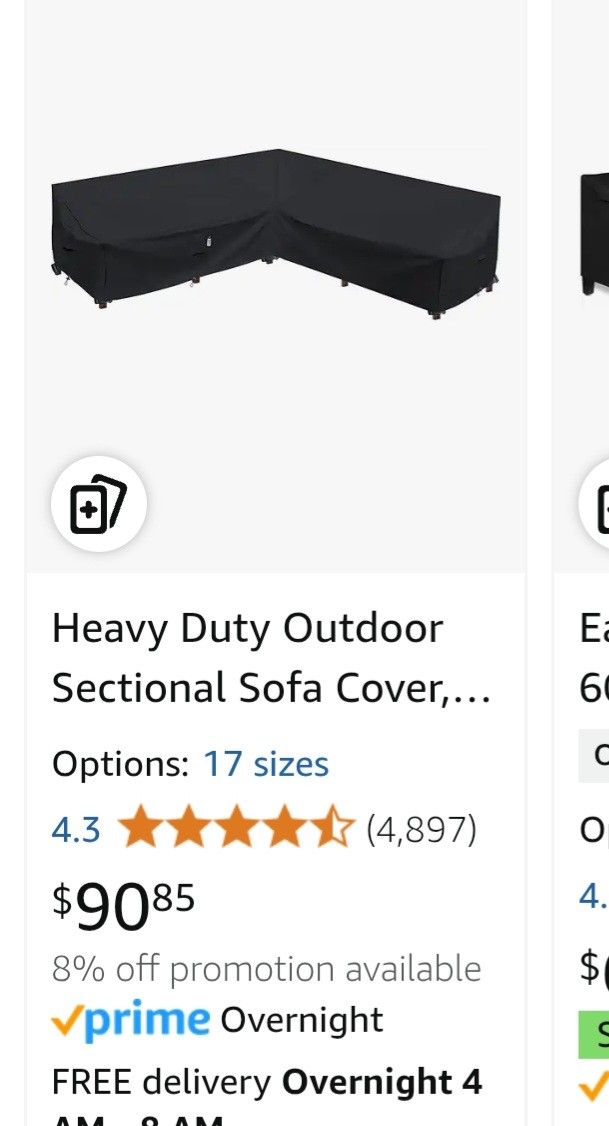 Patio Furniture Cover Large