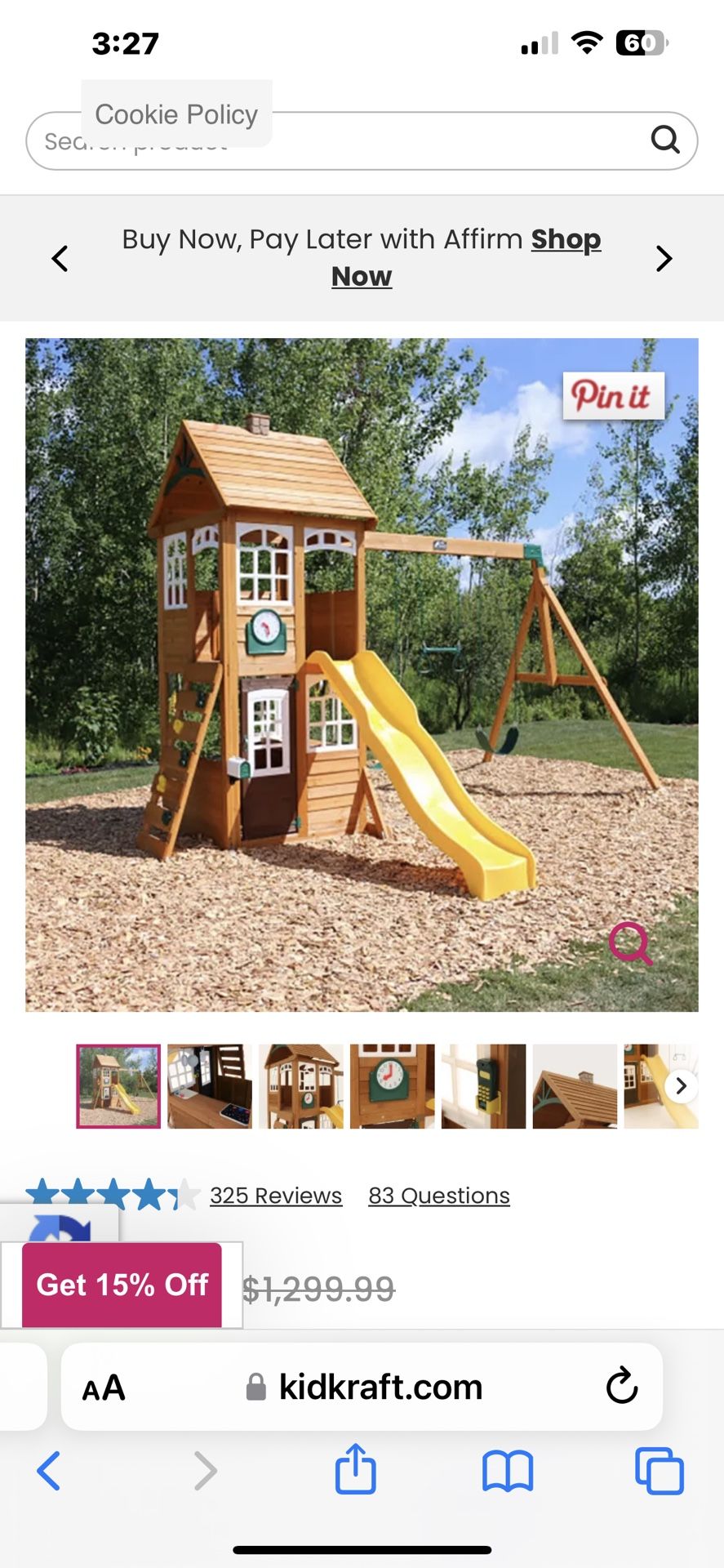 Outdoor Play-set Just In Time For Christmas.