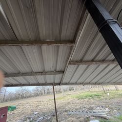 Carport awning metal 50x 10