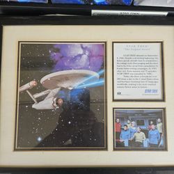 Star Trek Plaque 