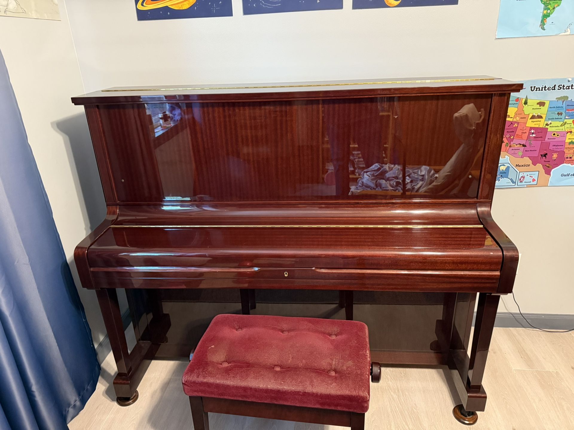 49“ Upright Kawai Piano