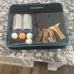 Pro Spin table tennis/pingpong set