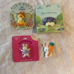 Hallmark Easter Pins/4 Pins
