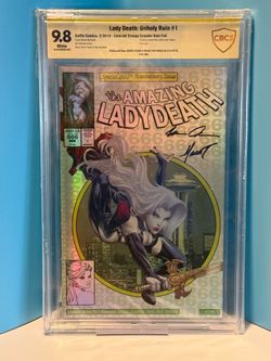 Lady Death: Unholy Ruin 1 Emerald Creepy 41/66 9.8!