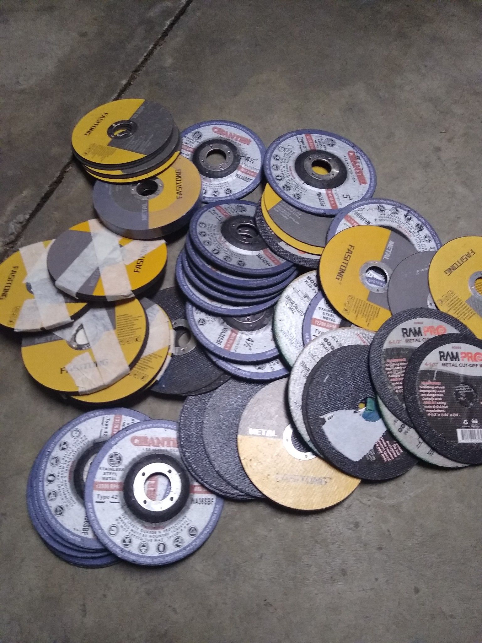 4.5 cut off blades