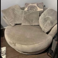 Round SHIVEL CHAIR