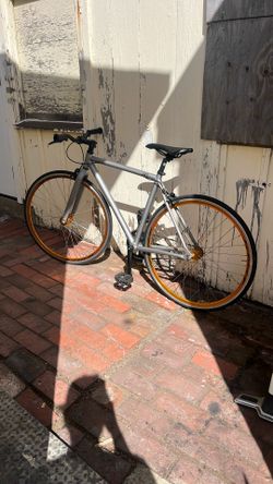 SXL orange county single speed road bike