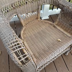 COMPLETE WICKER SET