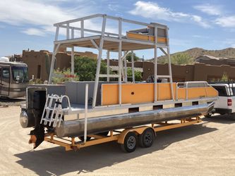 Double Decker Pontoon Boat for Sale in Phoenix, AZ - OfferUp
