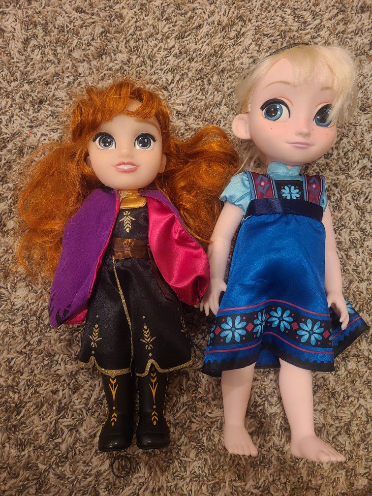 Anna And Elsa Dolls