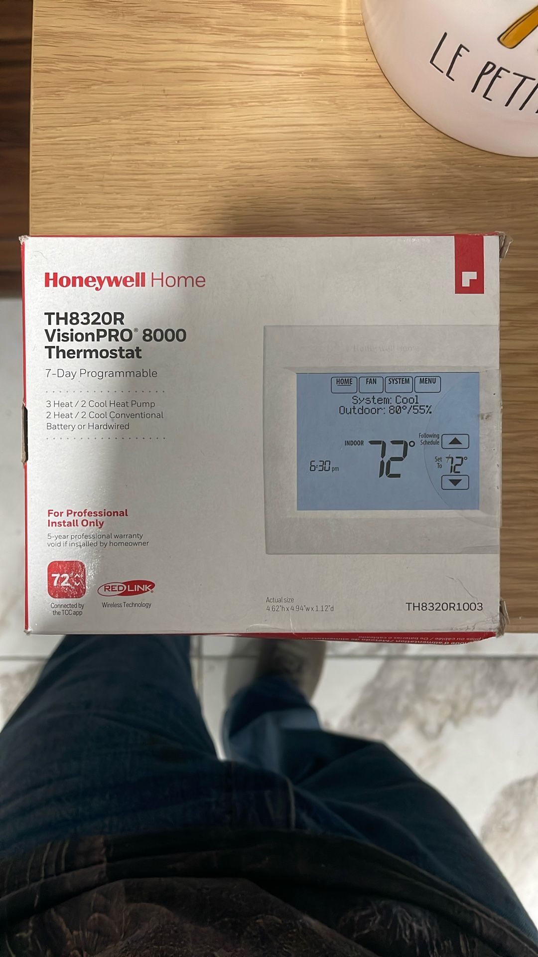 Vision Pro8000 Thermostat