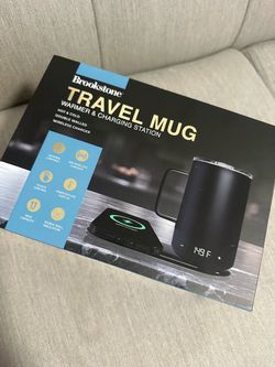 Brookstone Travel Mug Warmer & Charging Station