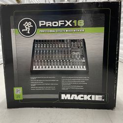 Mackie ProFx16v3 16 Channel Mixer with USB and Effects