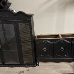 Black Buffet & Hutch