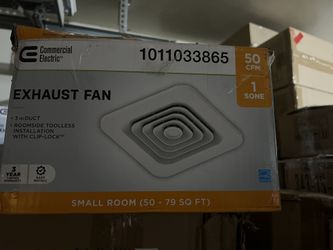 Exhaust Fan (4) $20 Each 