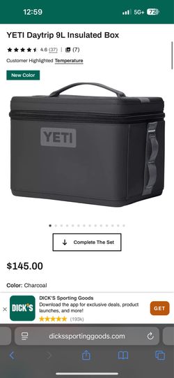 Yeti day trip insulated box 9L