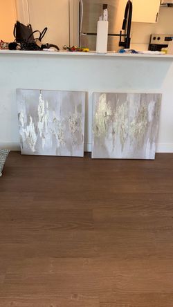 2 PIECE WALL ART