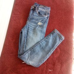 Blank NYC The Bond Distressed Skinny Jean Size 28 